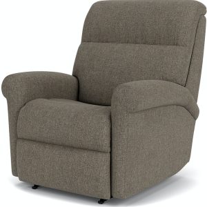 Comfortable gray recliner chair