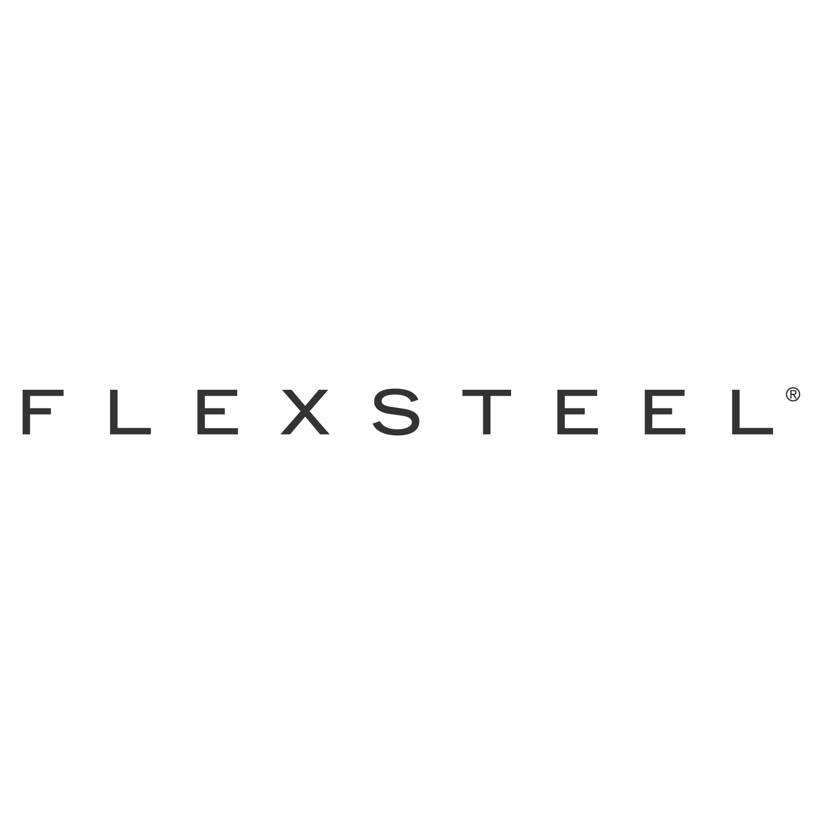 Flexsteel logo in black text