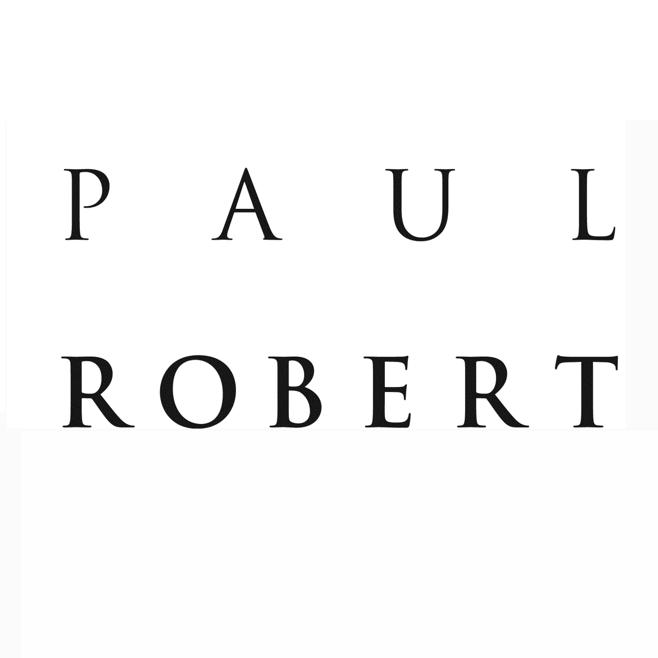 Paul Robert text image in elegant font.
