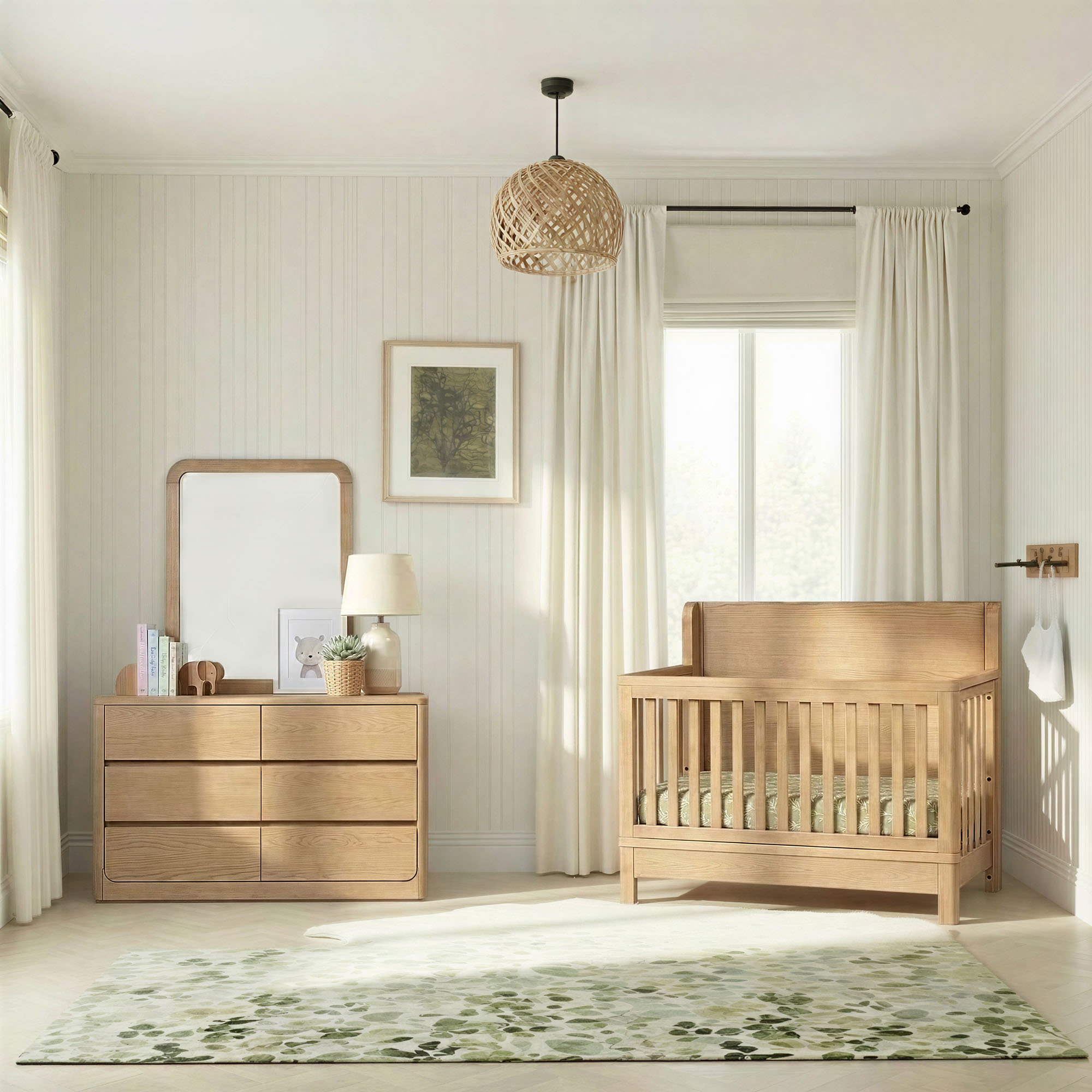 E8b2df7ff72ba0efd9a5754e700ab4a975b307b6 Modena Convertible Crib Nat